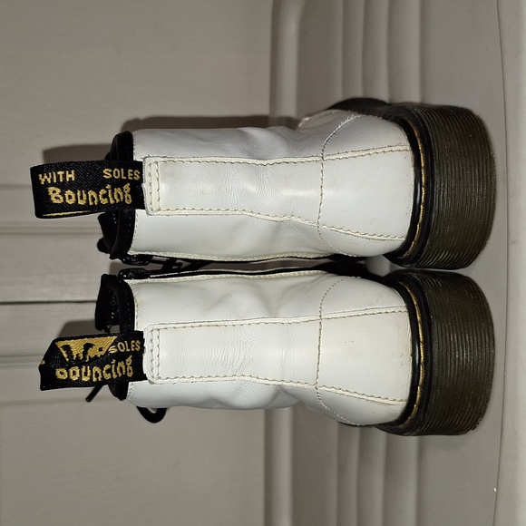 Dr. Martens combat boot - 3 - white/black - Picture 4 of 12